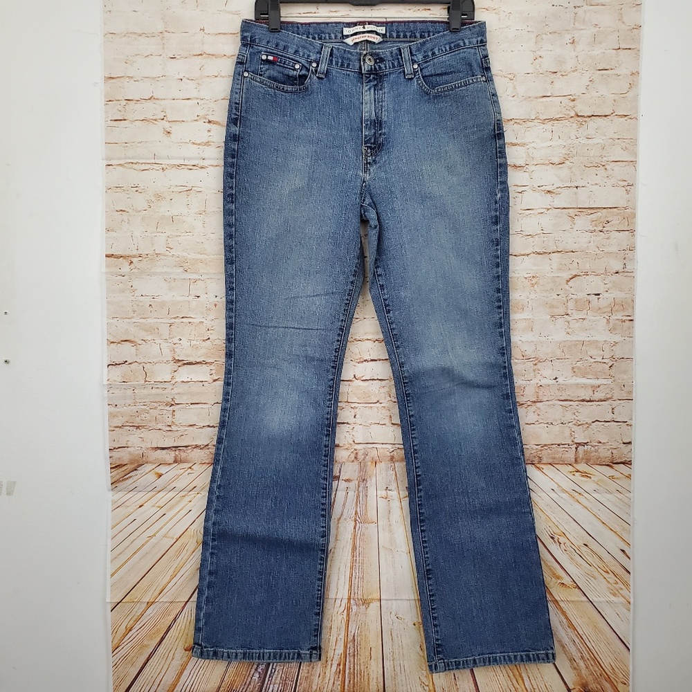 Tommy Hilfiger Hipster Boot Jeans Size 6 Reg